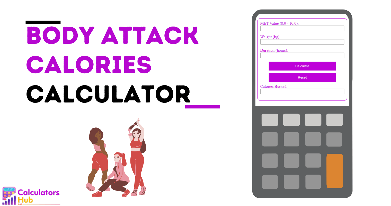 Body Attack Calories Calculator