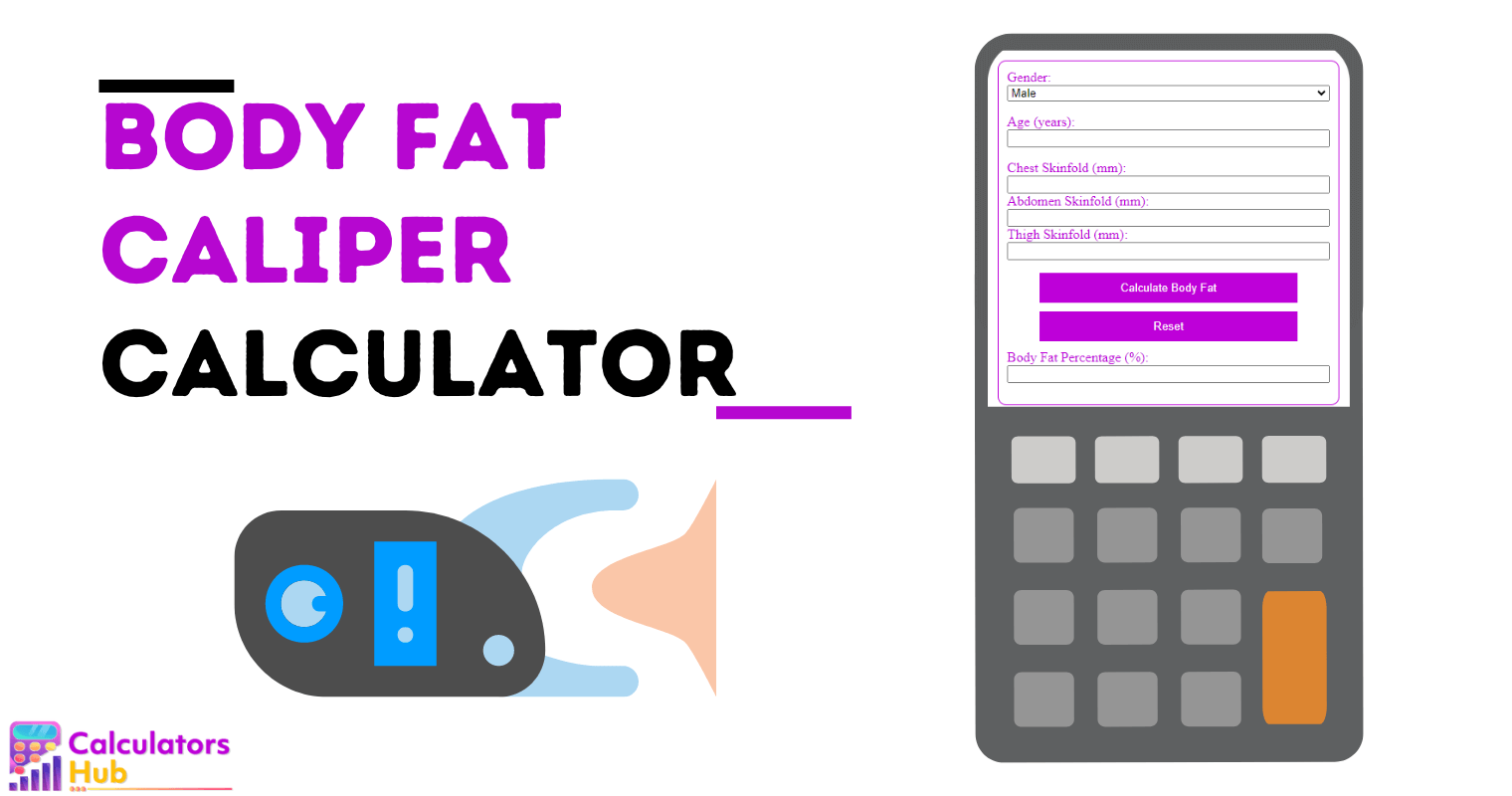 Body Fat Caliper Calculator