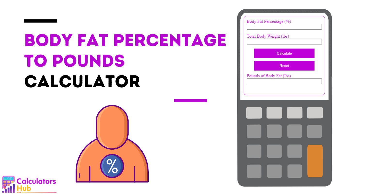 Body Fat Percentage To Pounds Calculator