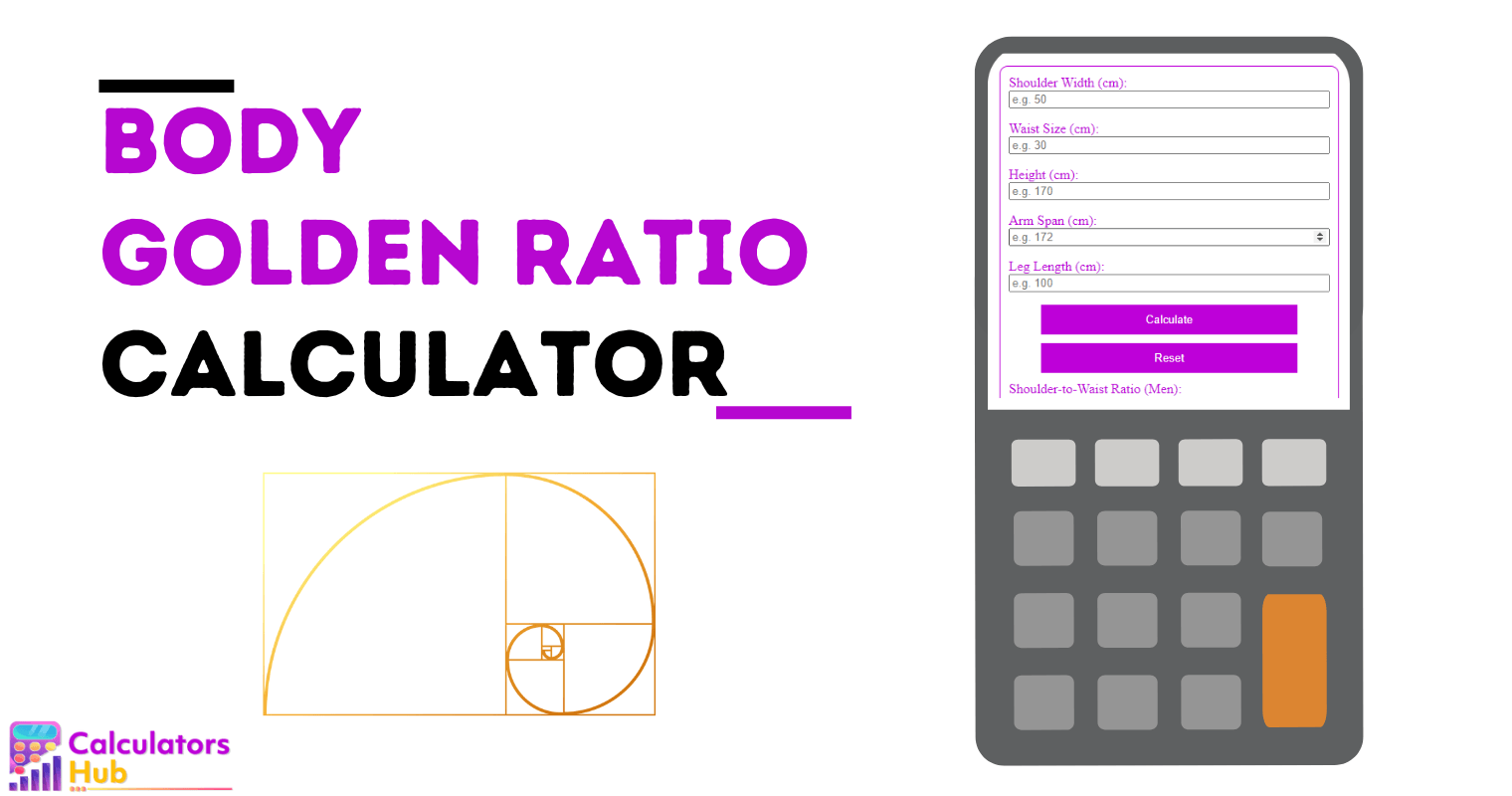 Body Golden Ratio Calculator