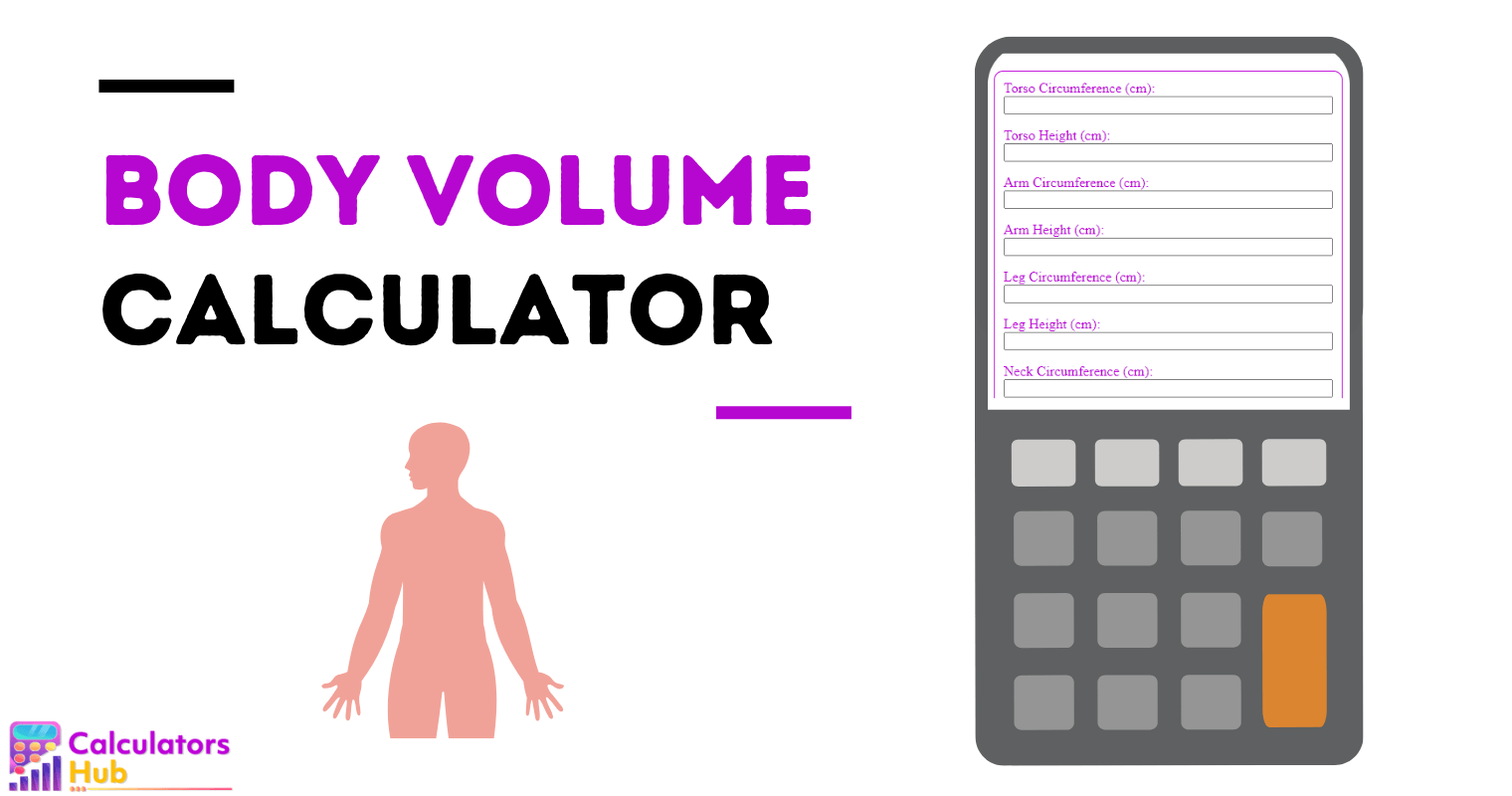 Body Volume Calculator