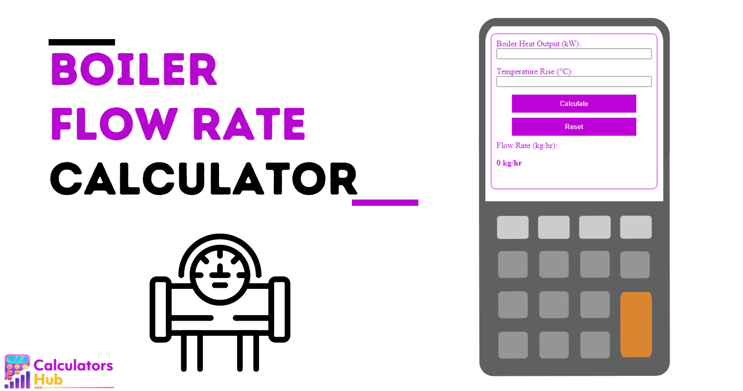 Boiler Flow Rate Calculator