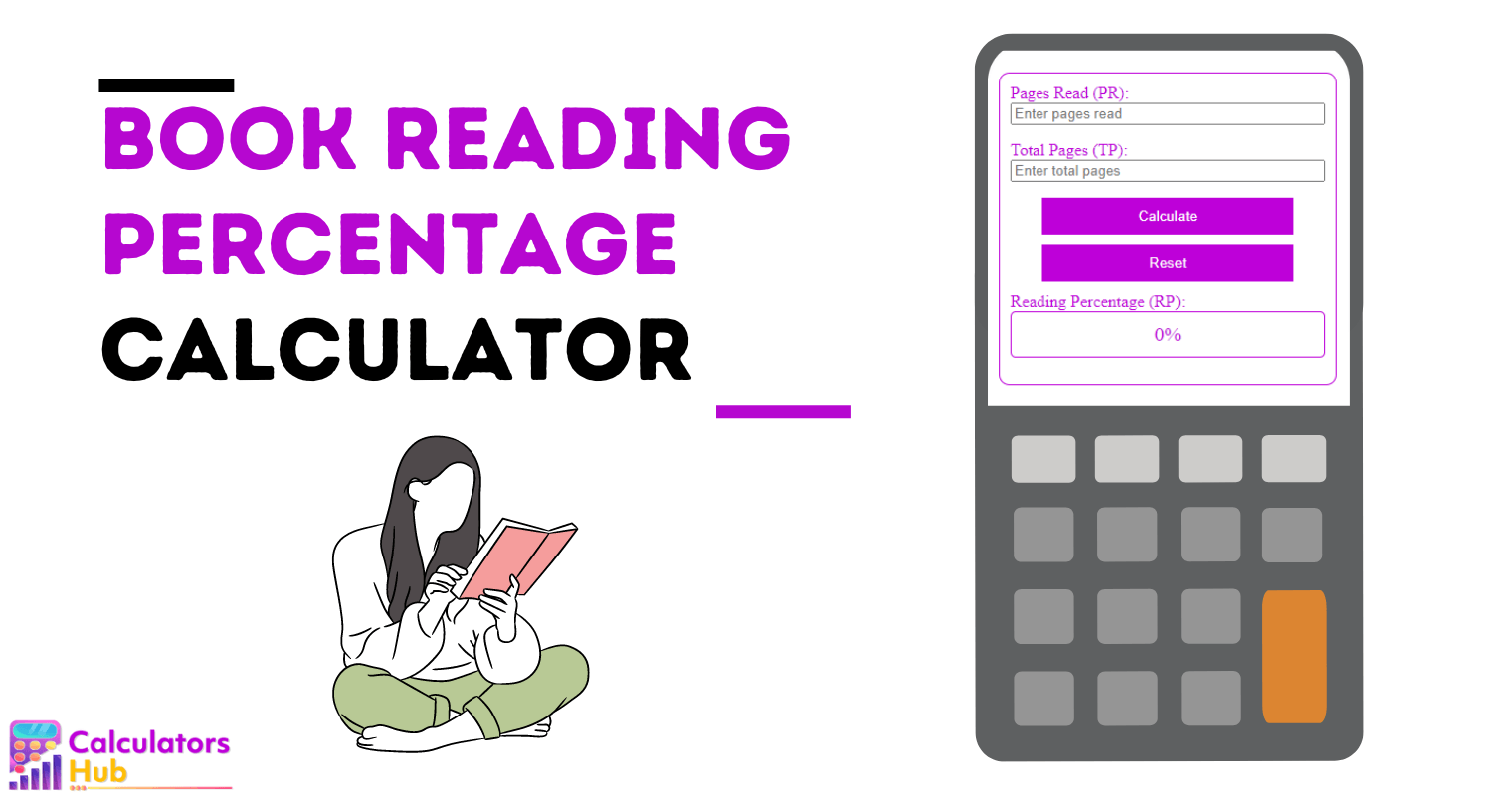 Book Reading Percentage Calculator