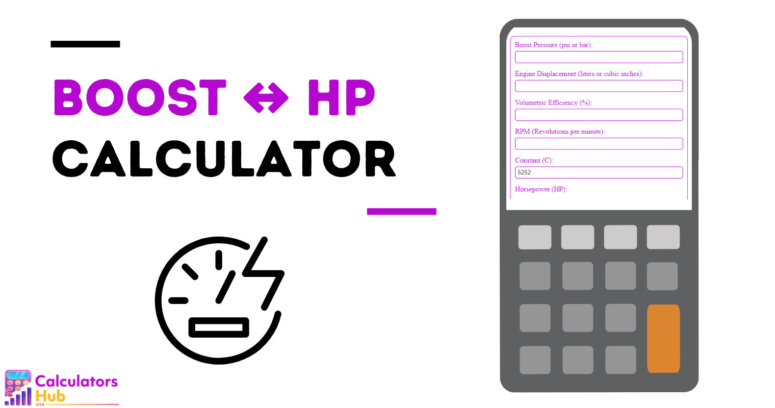 Boost ↔️ HP Calculator