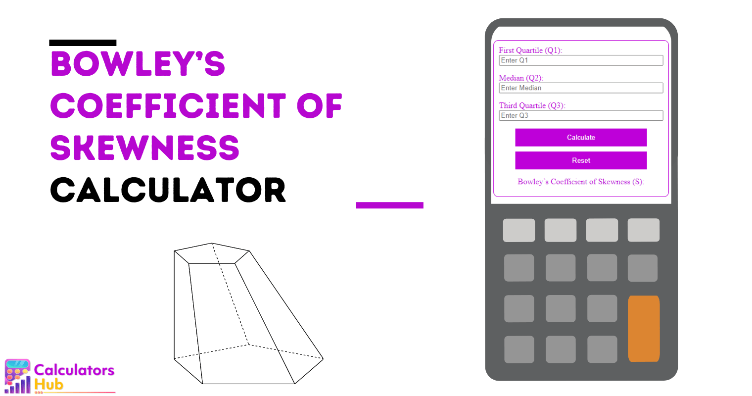 Bowley’S Coefficient Of Skewness Calculator