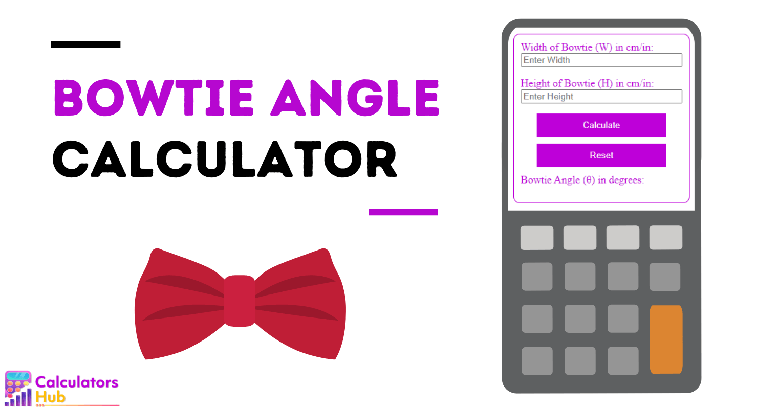 Bowtie Angle Calculator