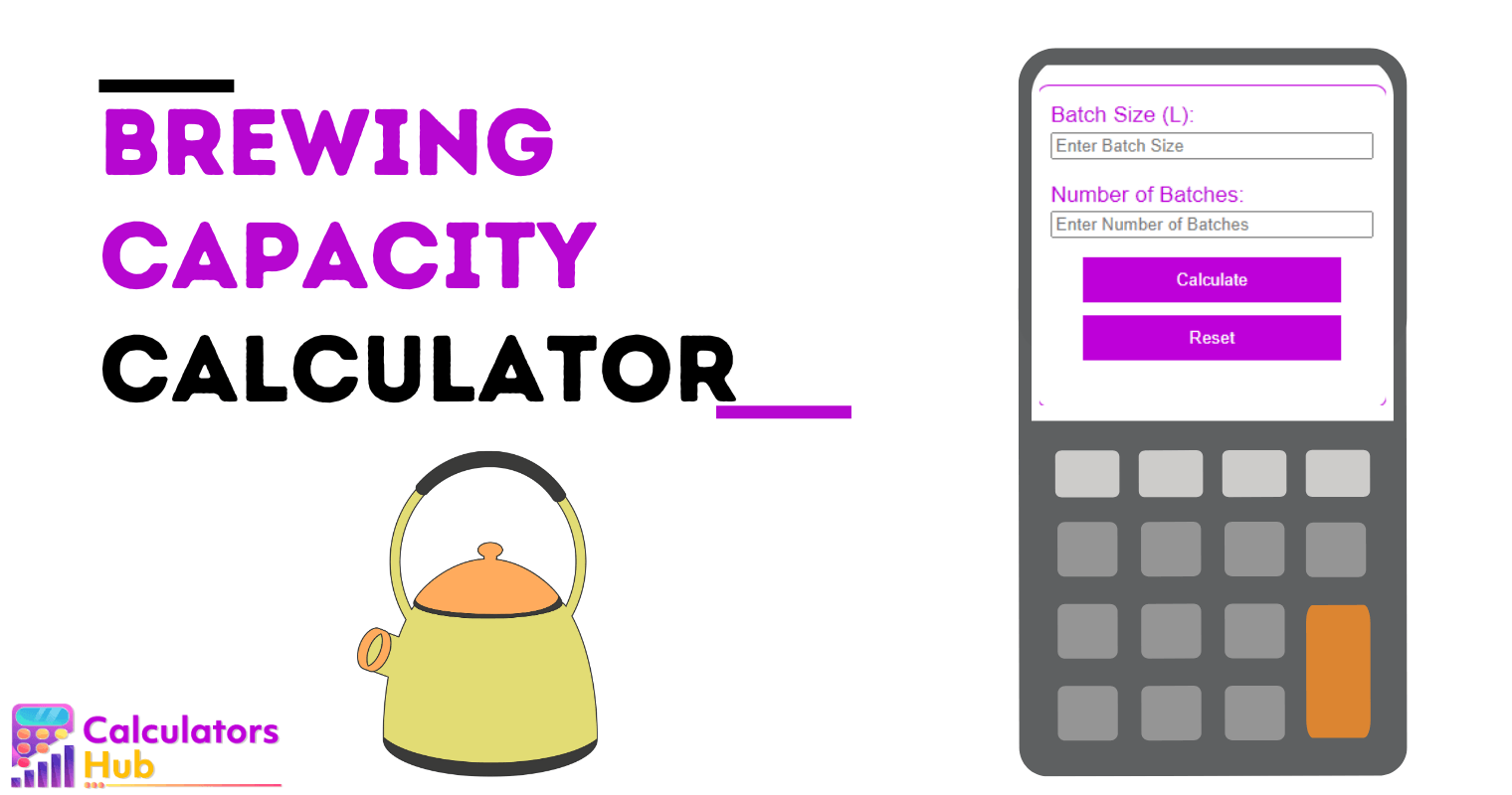 Brewing Capacity Calculator