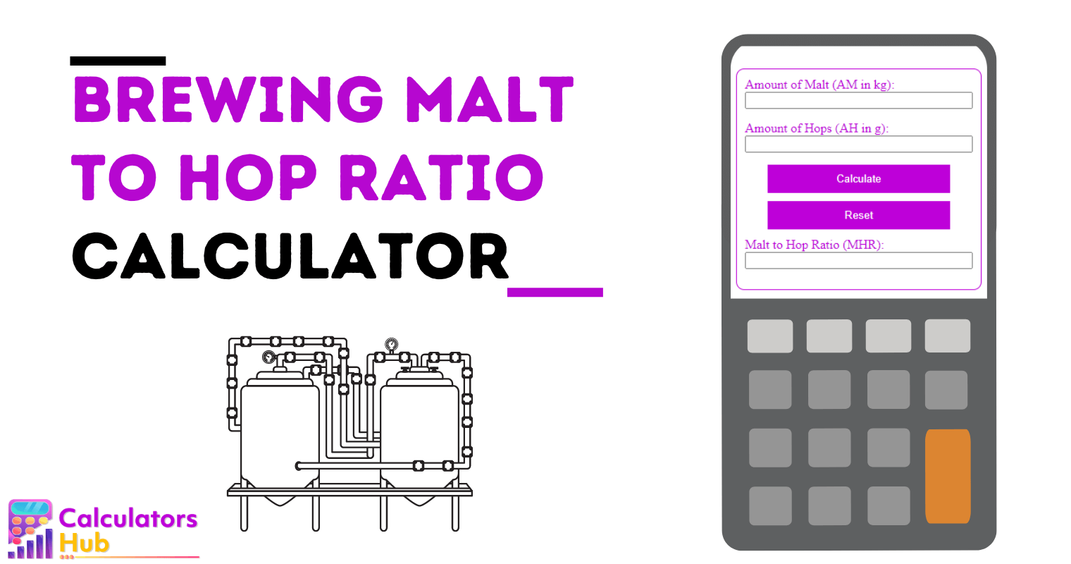 Brewing Malt To Hop Ratio Calculator