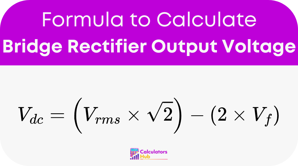 Bridge Rectifier Output Voltage