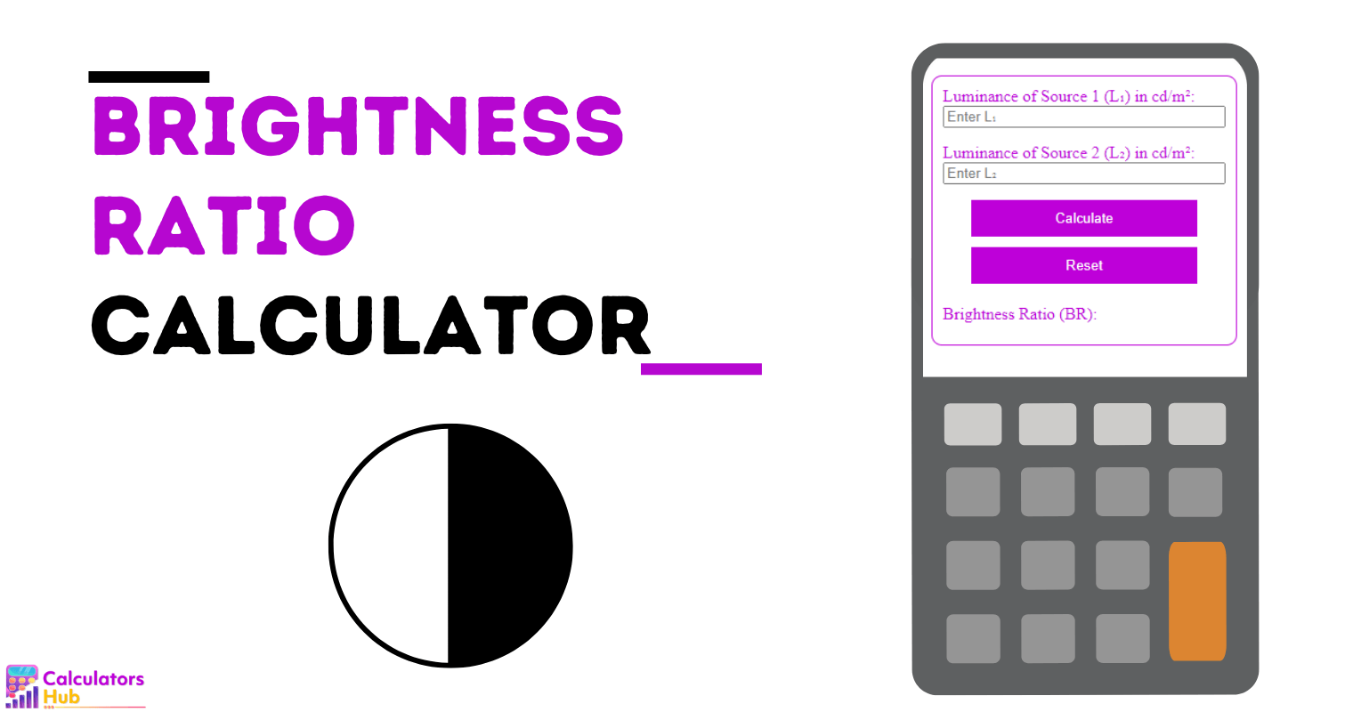 Brightness Ratio Calculator