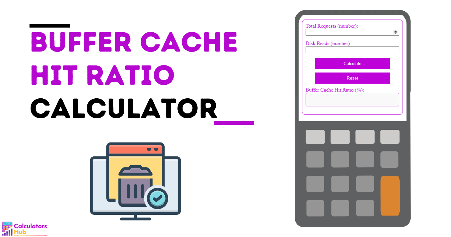 Buffer Cache Hit Ratio Calculator