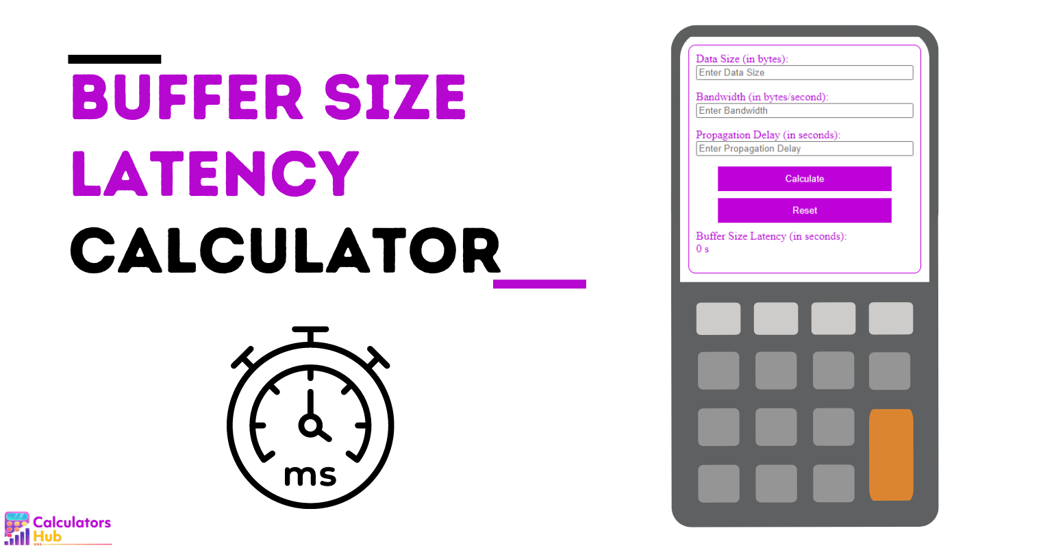 Buffer Size Latency Calculator