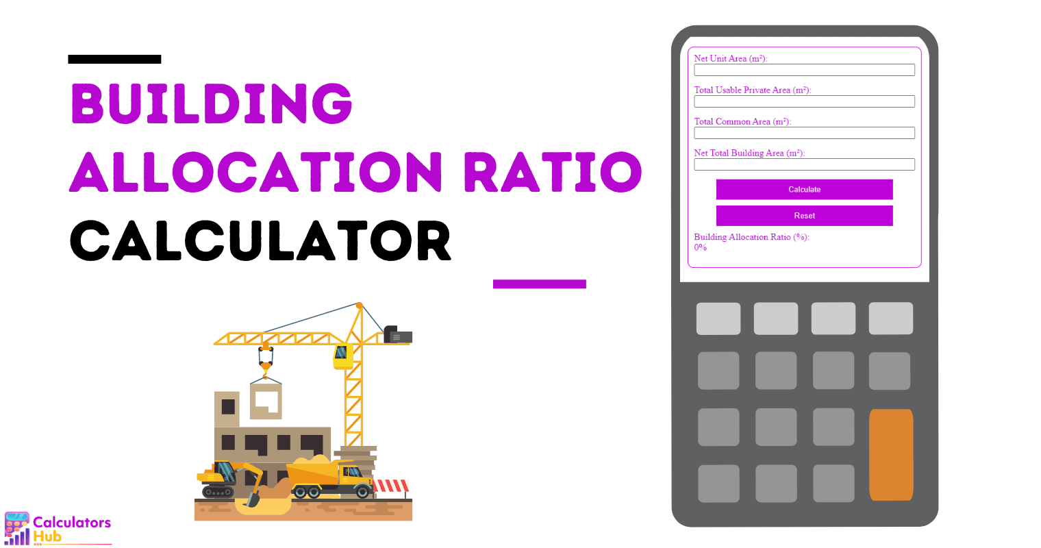 Building Allocation Ratio Calculator