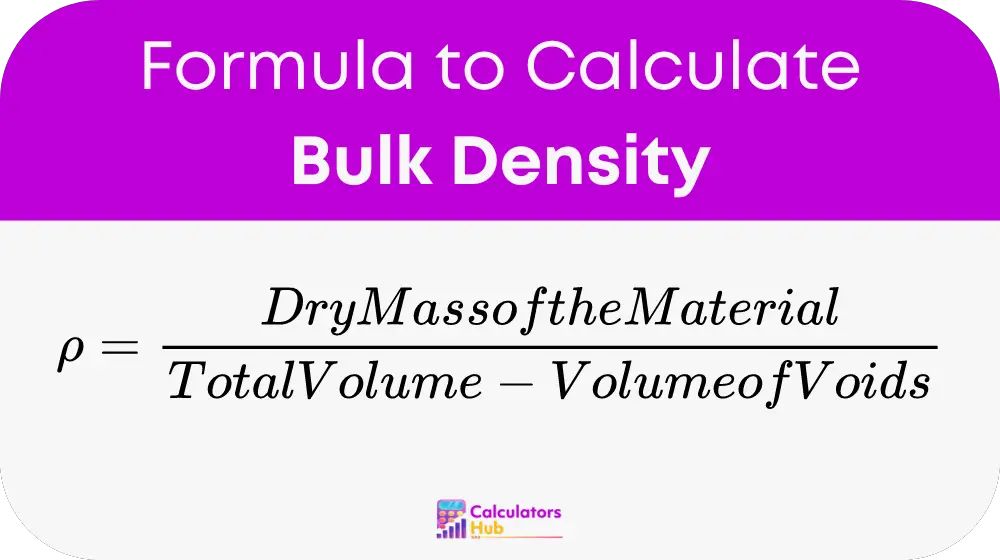 Bulk Density