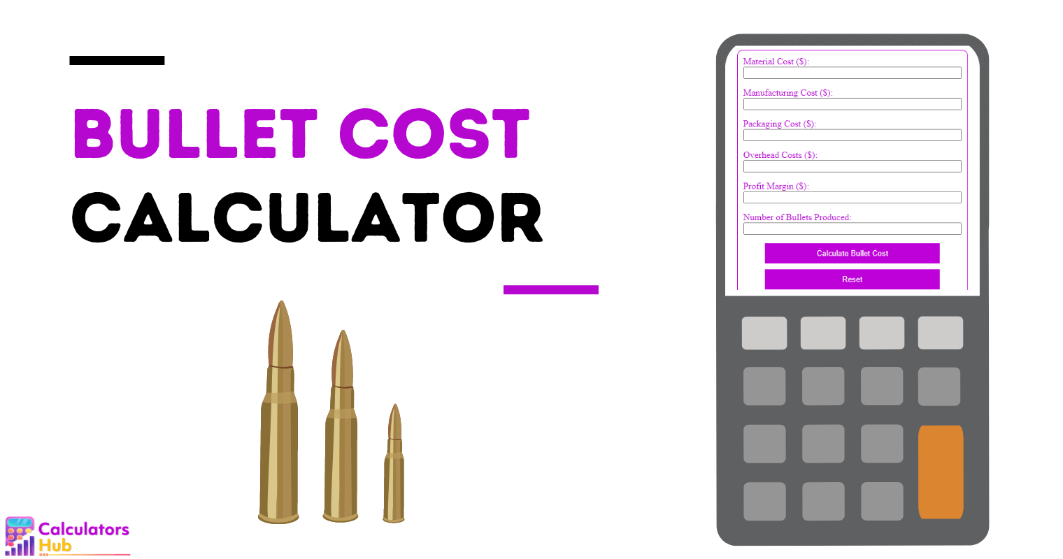 Bullet Cost Calculator