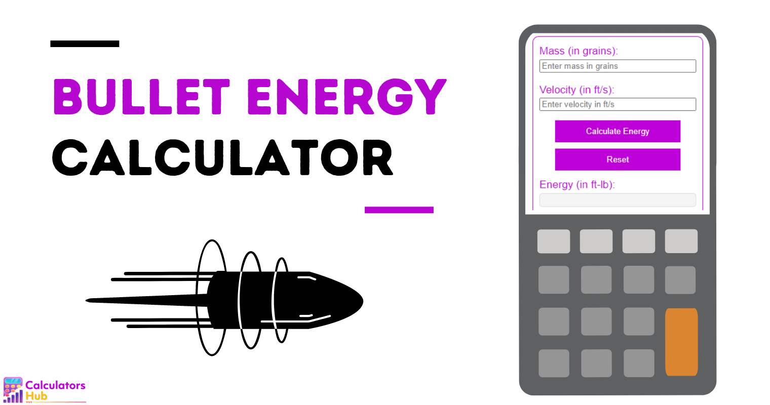 Bullet Energy Calculator