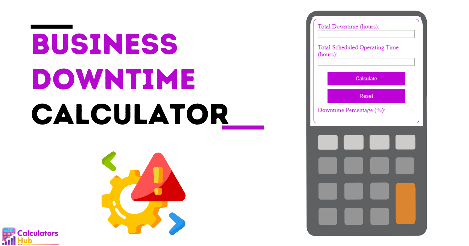 Business Downtime Calculator