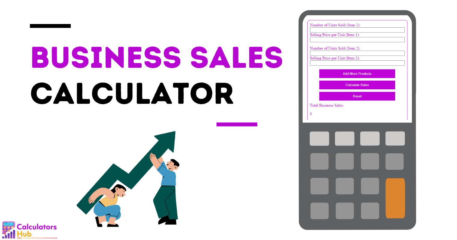 Business Sales Calculator