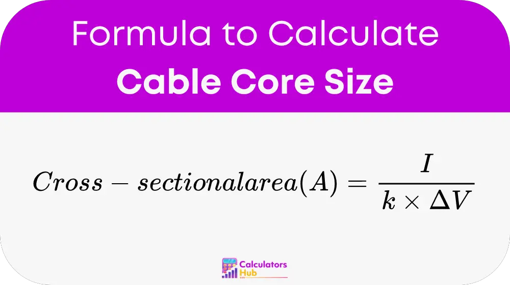 Cable Core Size