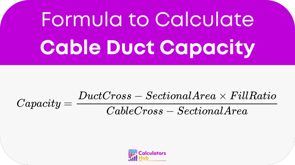 Cable Duct Capacity