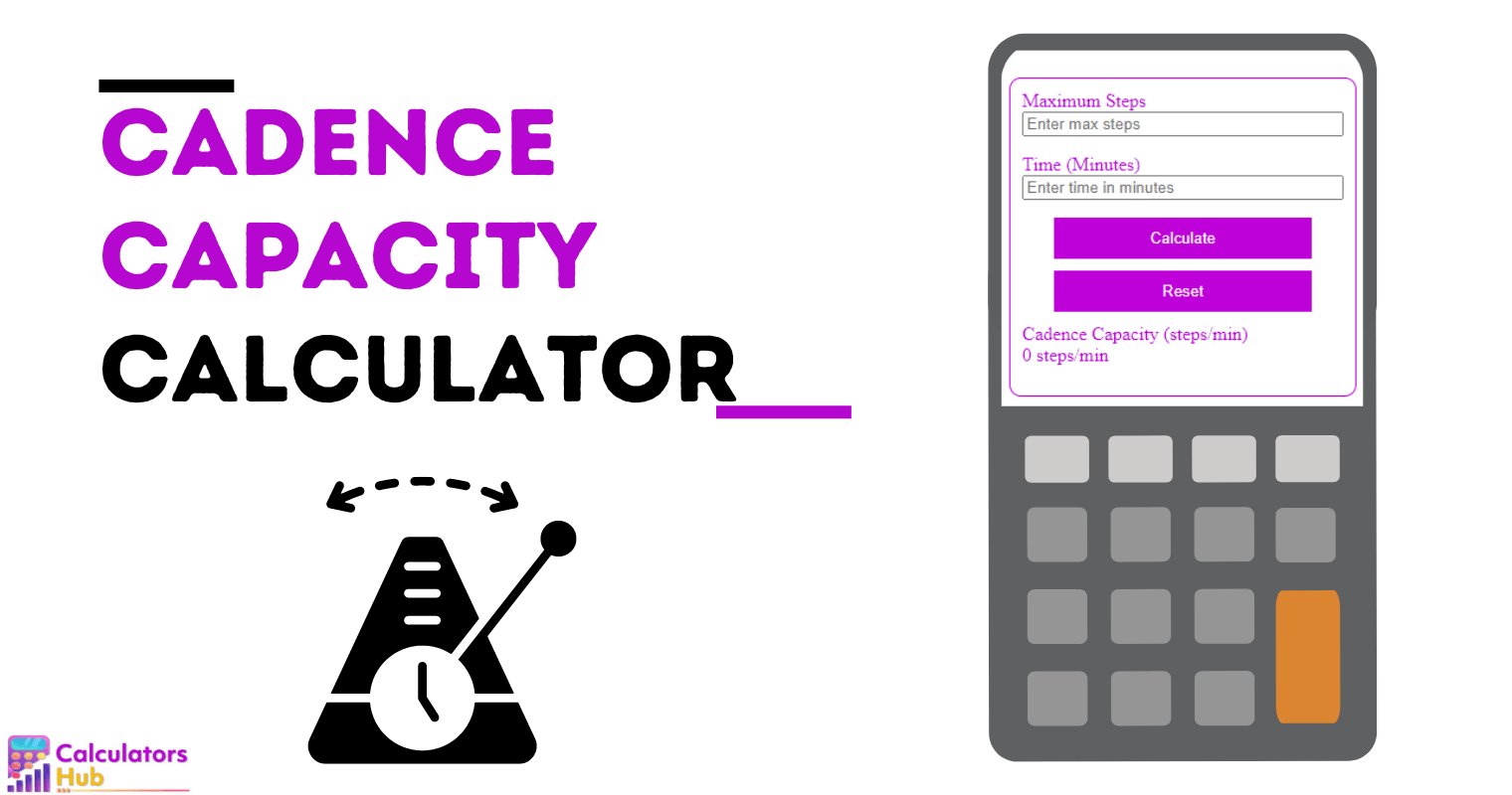 Cadence Capacity Calculator