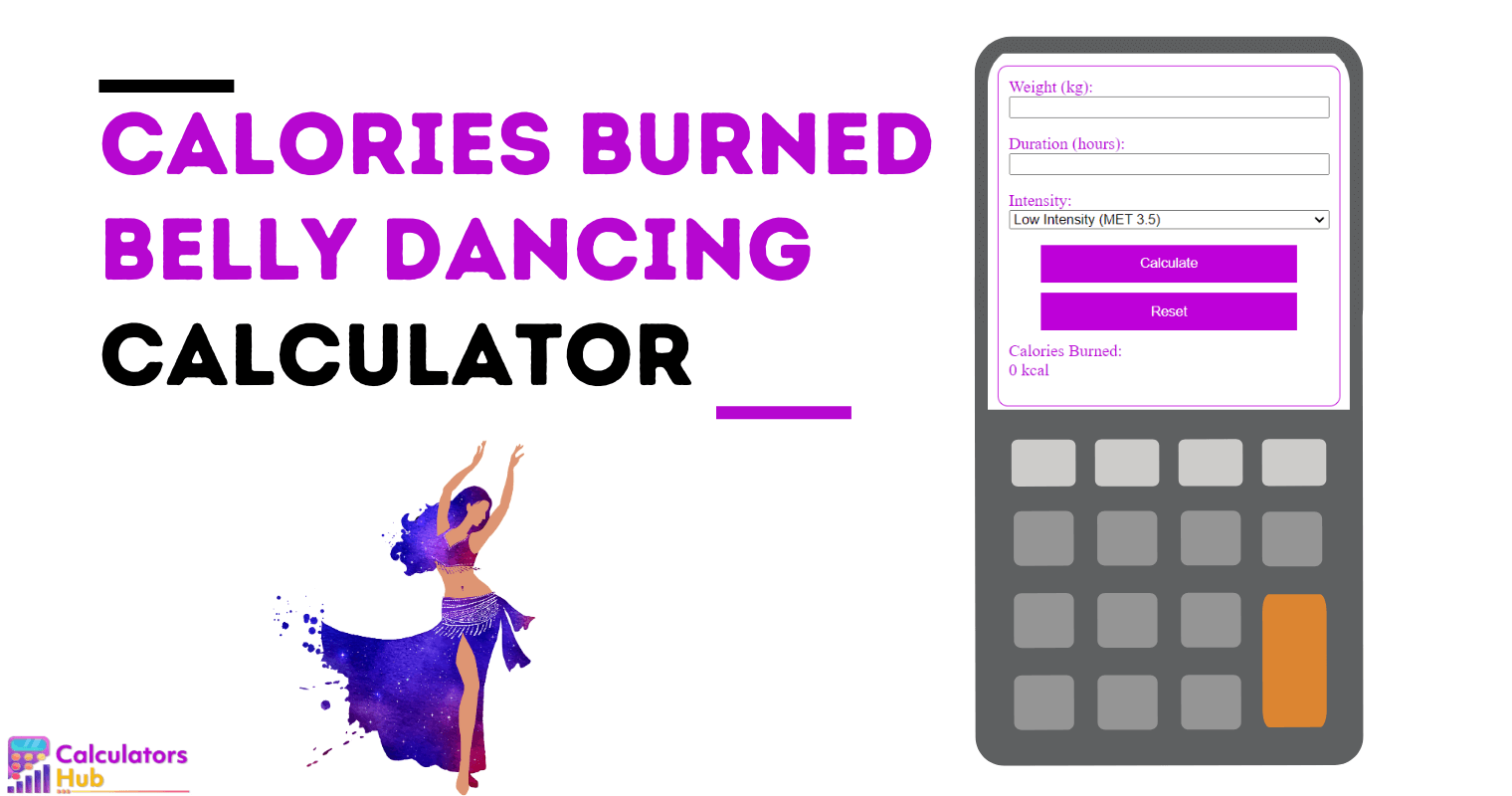 Calories Burned Belly Dancing Calculator