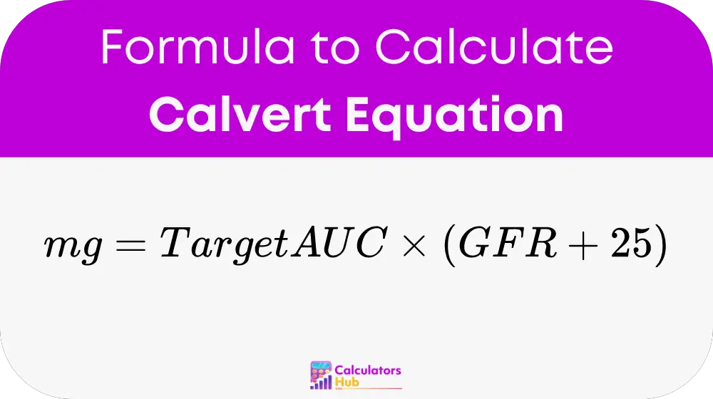 Calvert Equation