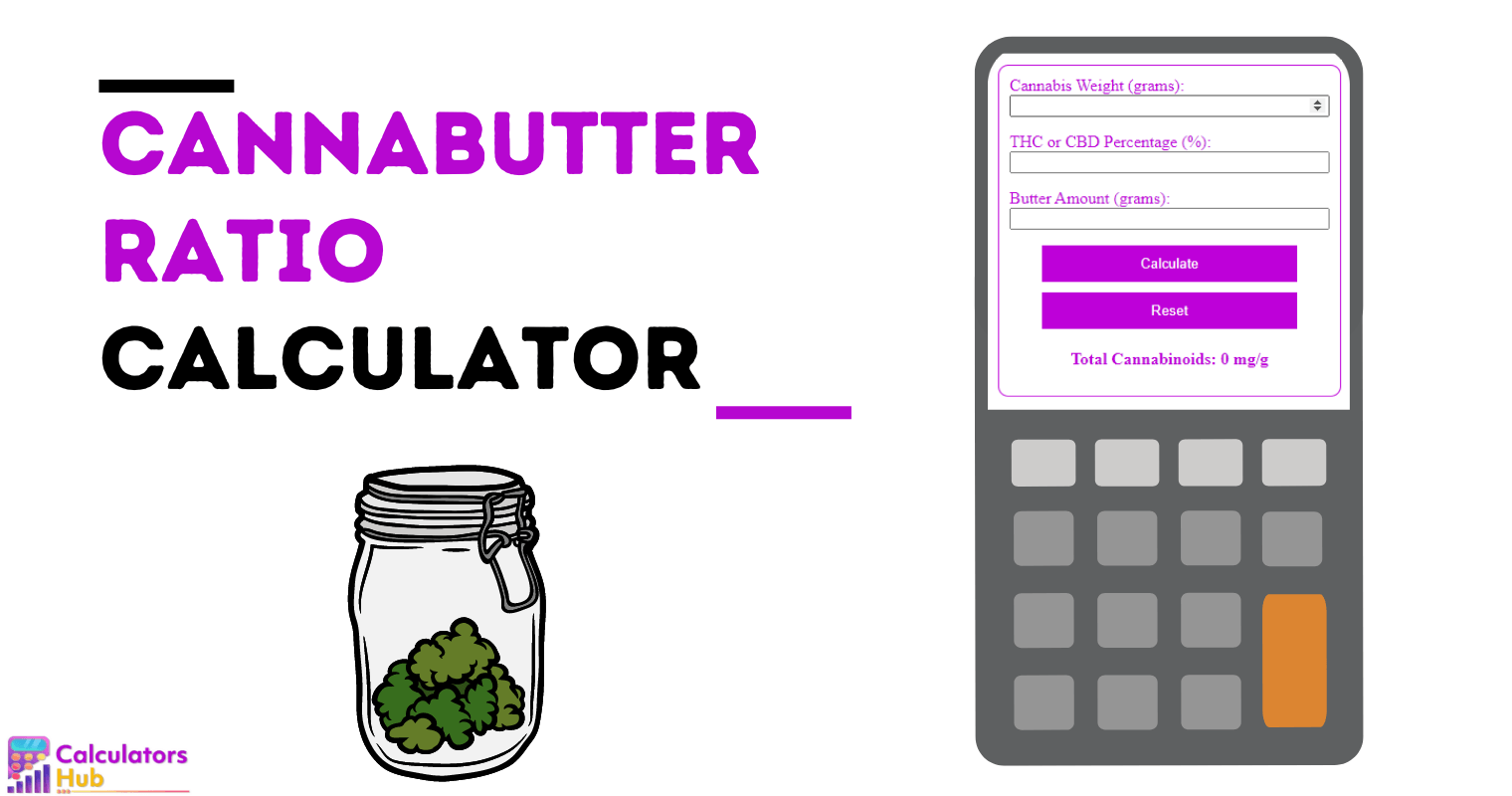 Cannabutter Ratio Calculator