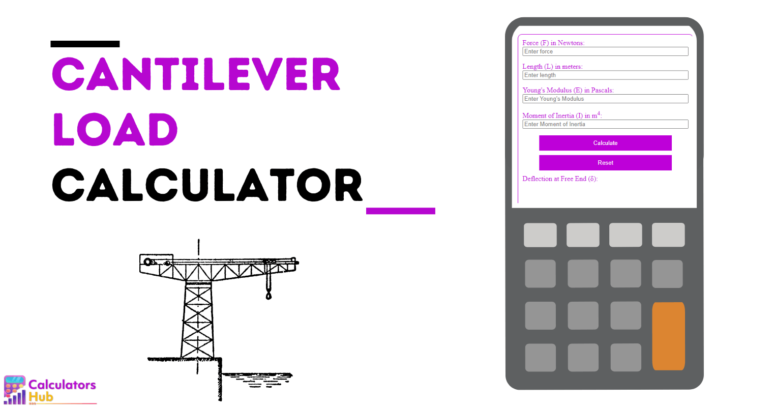 Calculateur de charge en porte-à-faux