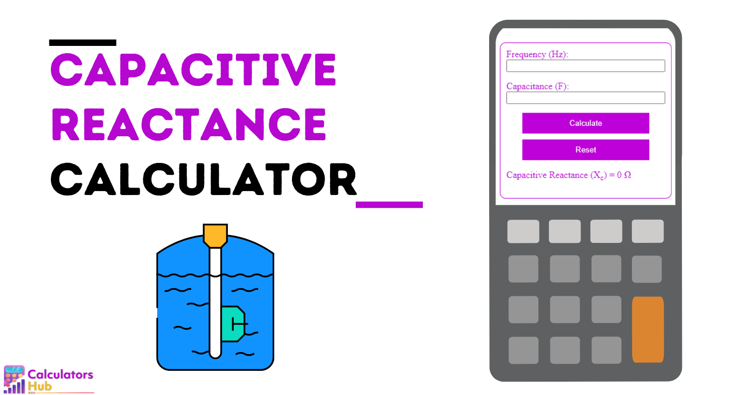 Calculateur de réactance capacitive