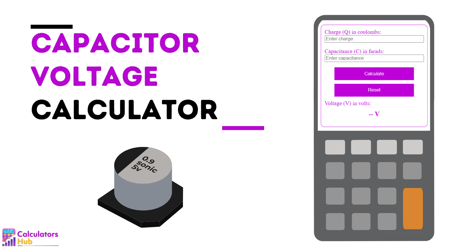 Calculateur de tension de condensateur