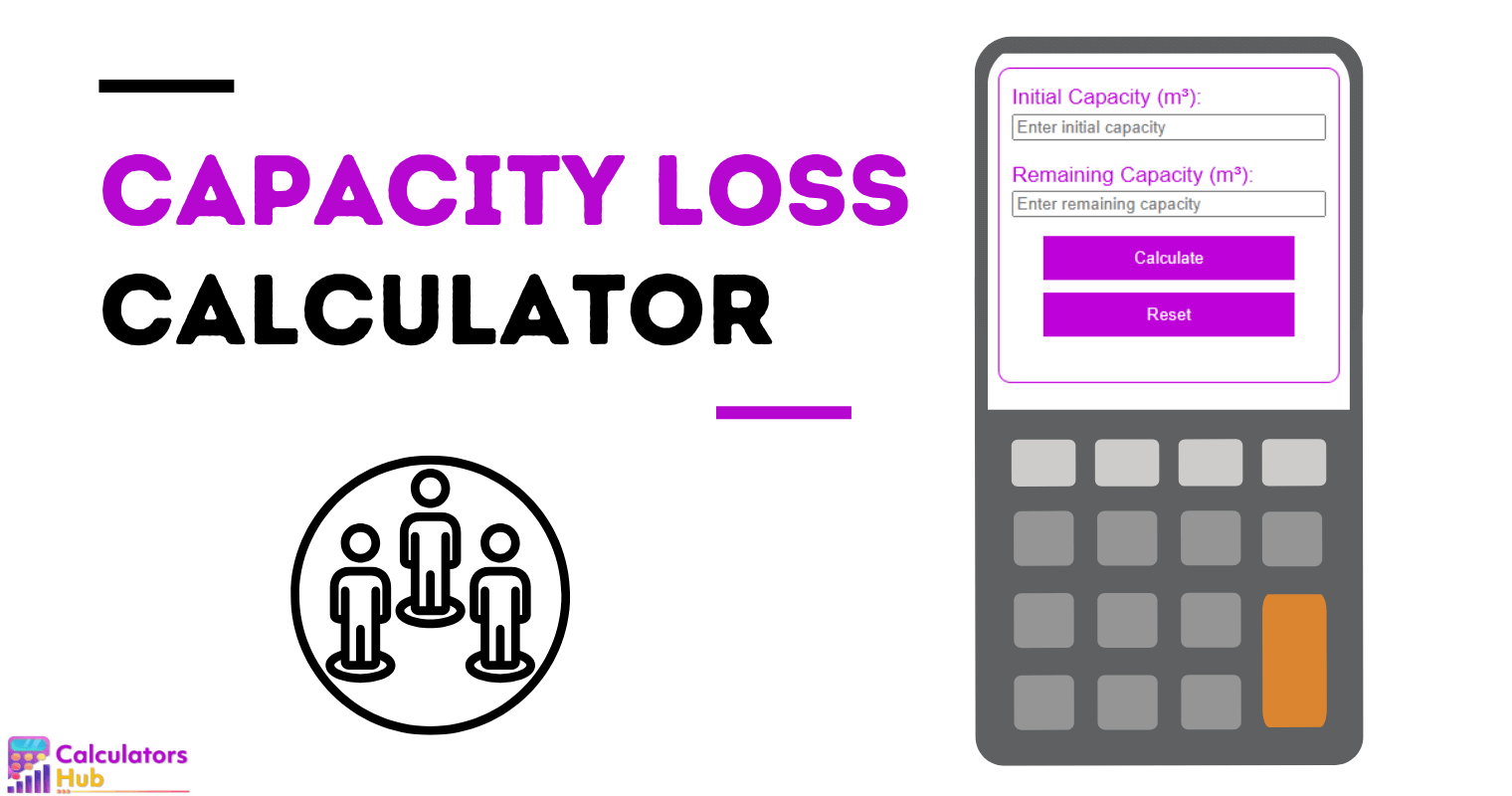 Calculateur de perte de capacité