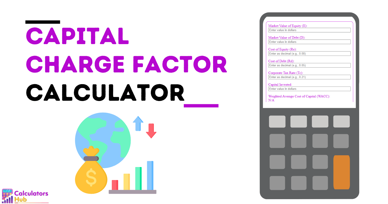 Capital Charge Factor Calculator