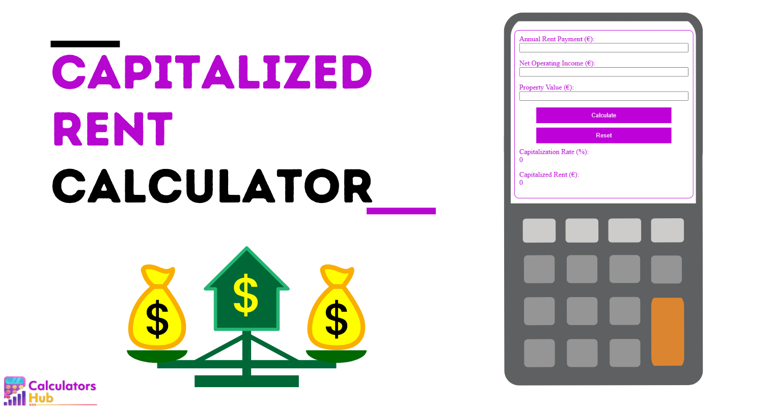 Capitalized Rent Calculator