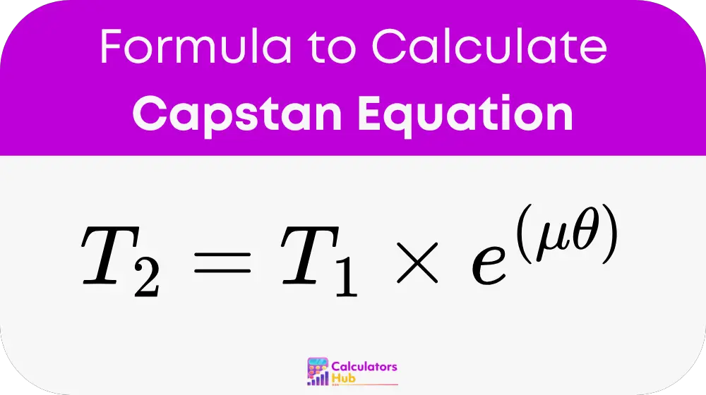 Capstan Equation