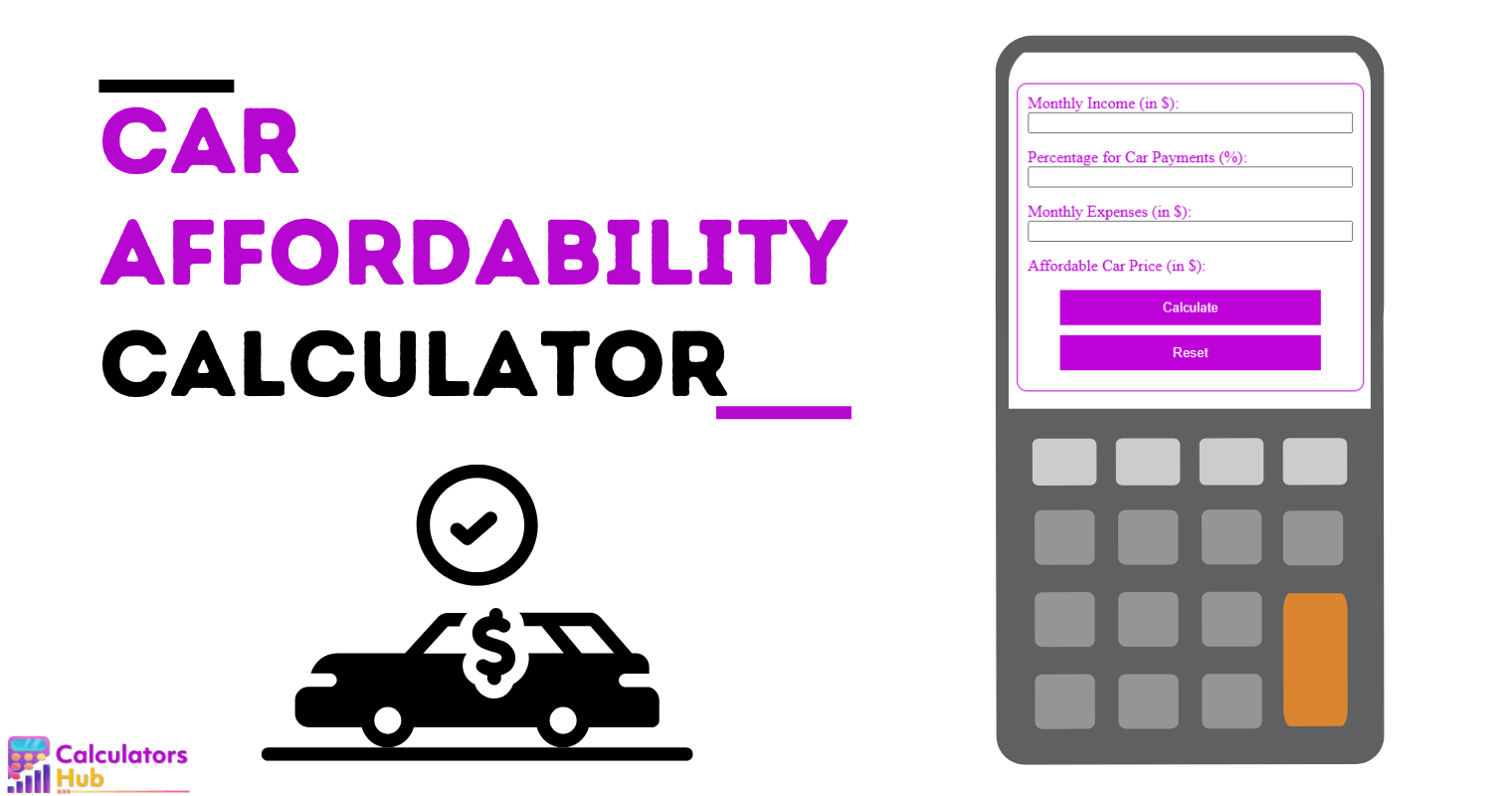 Car Affordability Calculator