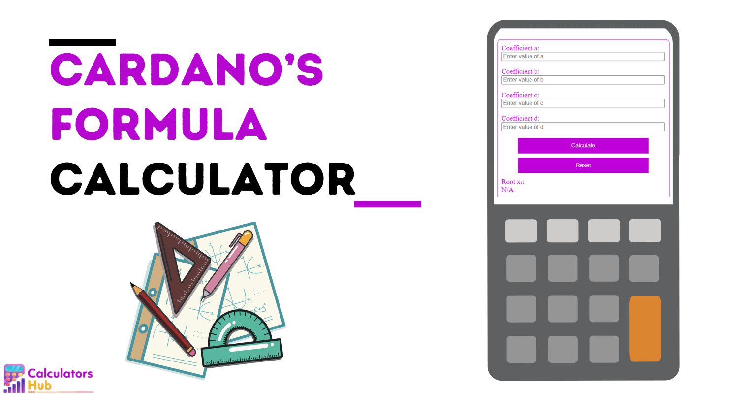 Cardano’s Formula Calculator