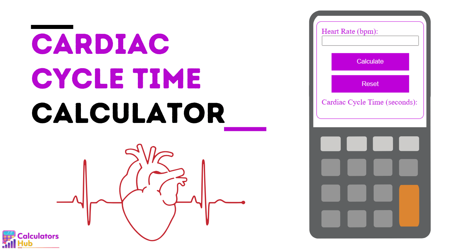 Cardiac Cycle Time Calculator