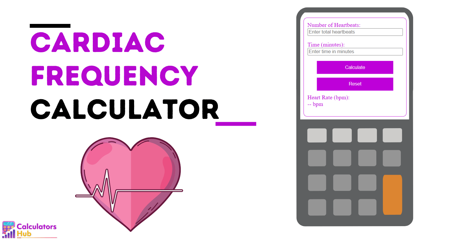 Cardiac Frequency Calculator