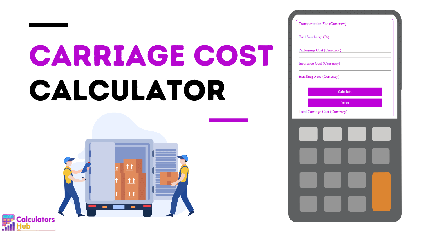 Carriage Cost Calculator