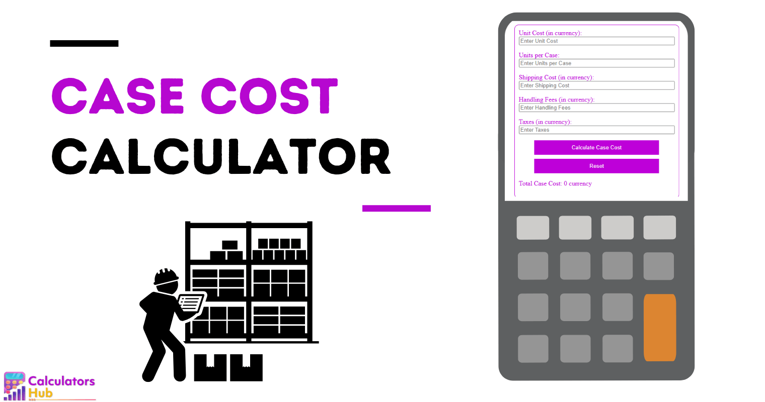 Case Cost Calculator