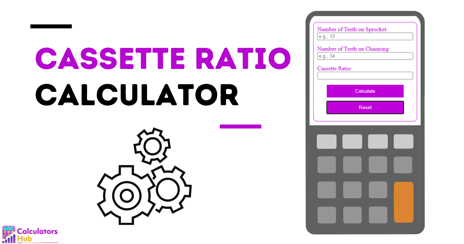 Cassette Ratio Calculator