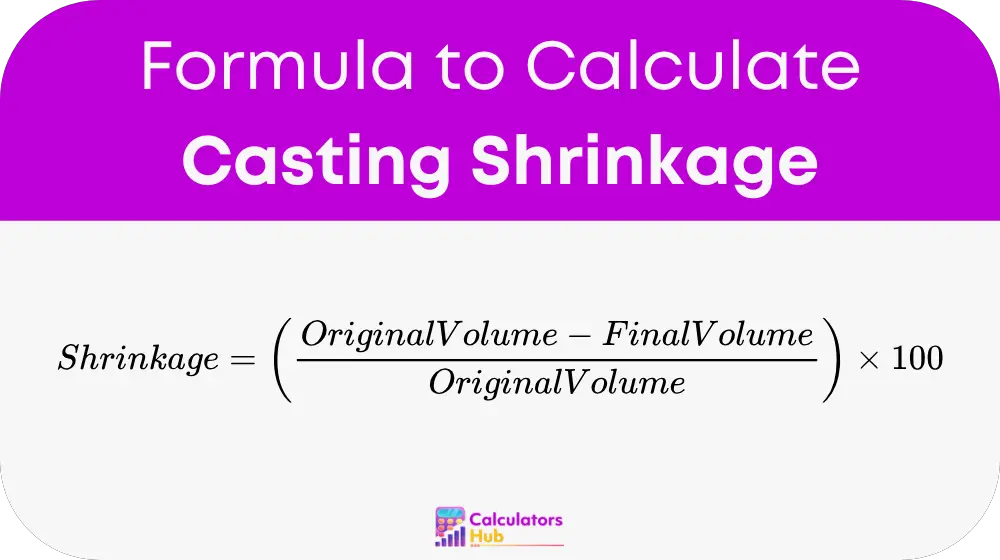 Casting Shrinkage