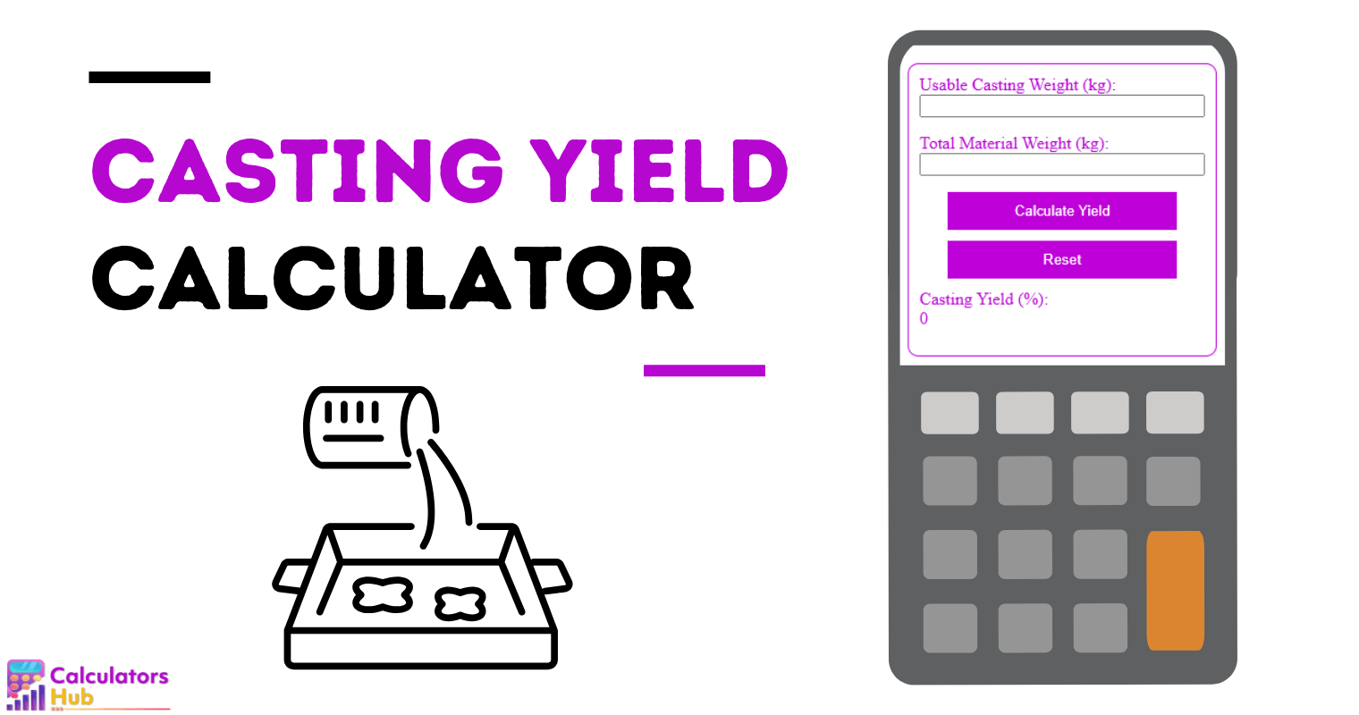 Casting Yield Calculator