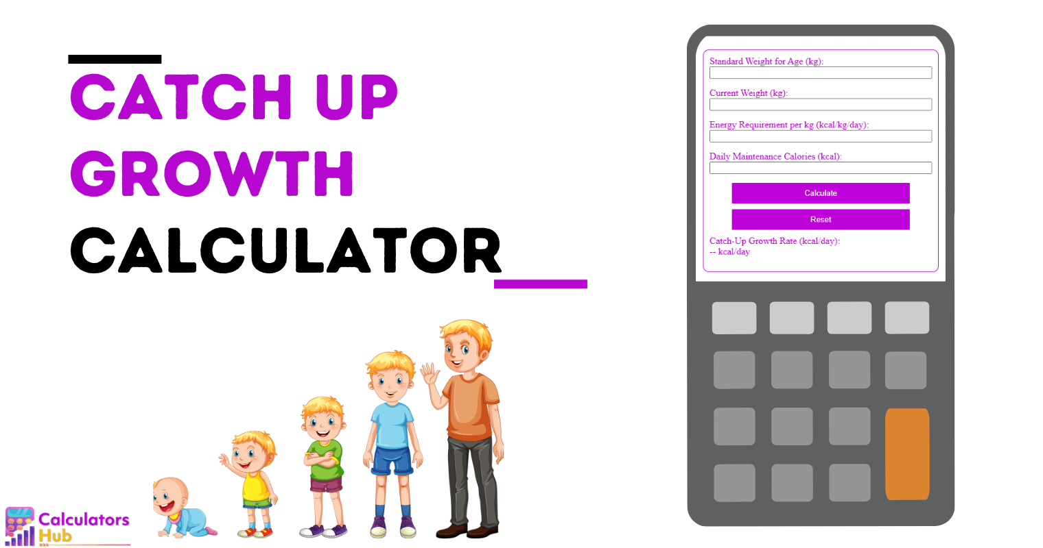 Catch Up Growth Calculator