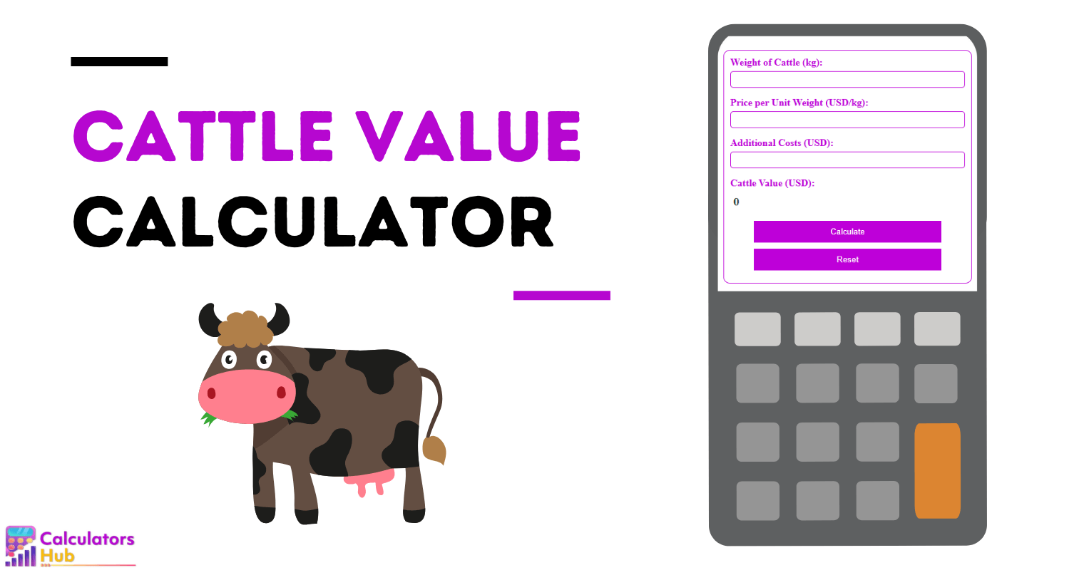 Cattle Value Calculator