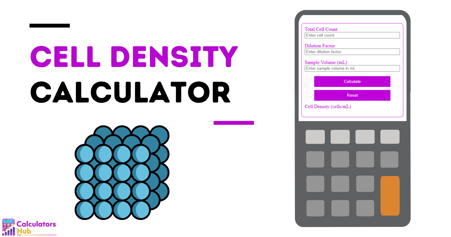 细胞密度计算器