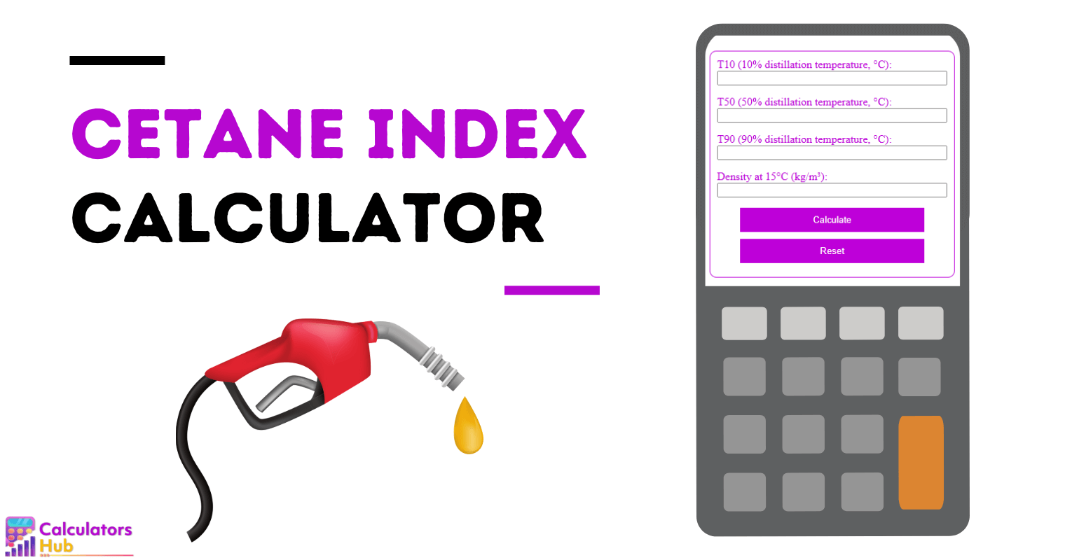 Cetane Index Calculator