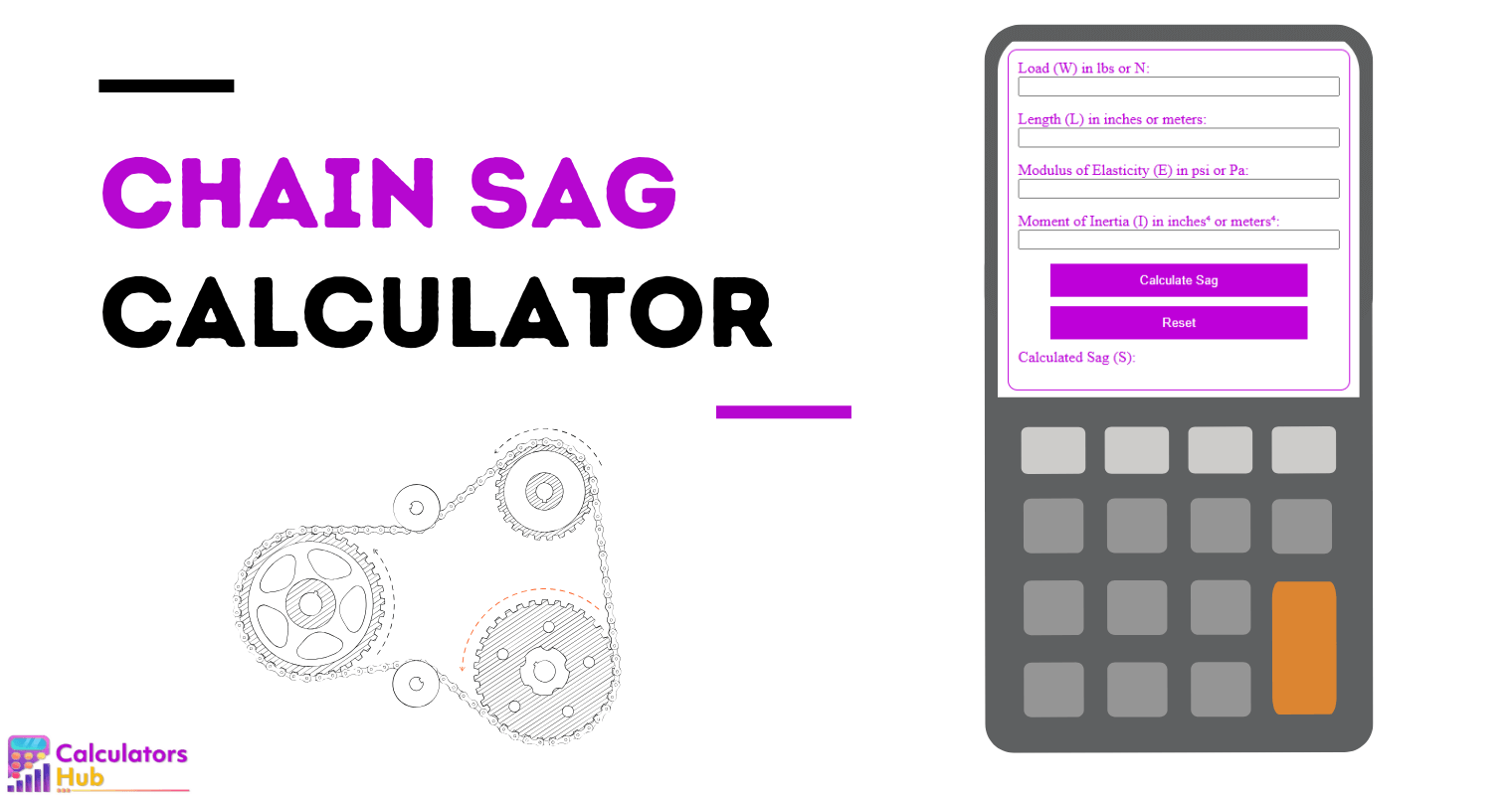 Chain Sag Calculator