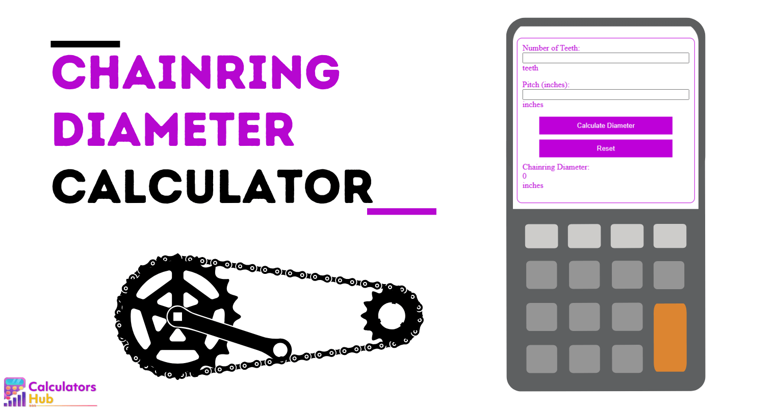 Chainring Diameter Calculator